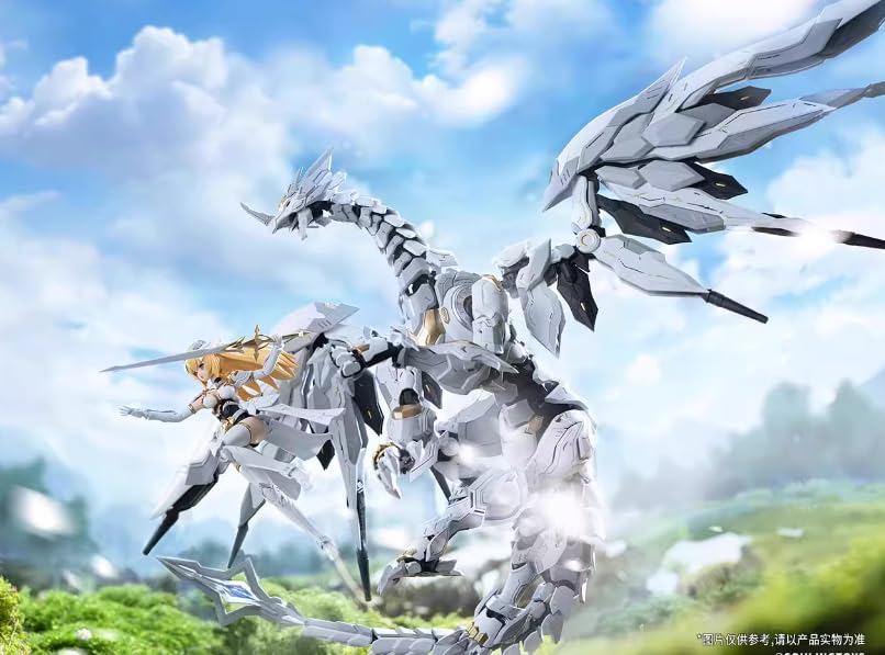 Amazon | 塑灵模型 Soulmould 1/12 白昼流星 ドラゴン 騎士＆魔龍